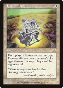 Harsh Mercy - Onslaught (ONS) #39 - Rare Magic: The Gathering Trading Card