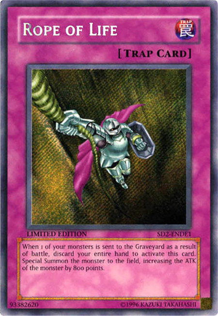 Rope of Life trading card from Structure Deck: Deluxe Edition Rope of Life - Structure Deck: Deluxe Edition YuGiOh trading card
