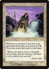 Sigil of the New Dawn - Onslaught (ONS) #55 - Rare Magic: The Gathering Trading Card