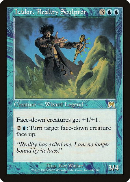 Ixidor, Reality Sculptor - Onslaught Magic: The Gathering trading card