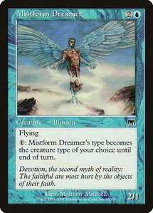 Mistform Dreamer - Onslaught (ONS) #93 - Common Magic: The Gathering Trading Card