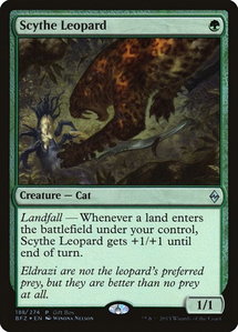 Scythe Leopard - Gift Boxes and Promos (GBP) #188 - Uncommon Magic: The Gathering Trading Card