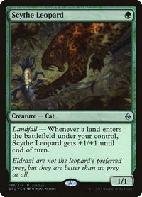 Scythe Leopard - Gift Boxes and Promos (GBP) #188 - Uncommon Magic: The Gathering Trading Card