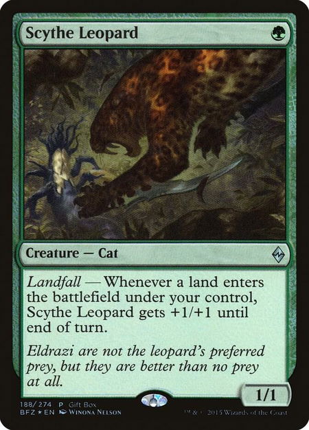 Scythe Leopard - Gift Boxes and Promos Magic: The Gathering trading card