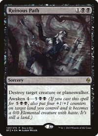 Ruinous Path - Buy-A-Box Promos (BABP) #123 - Promo Magic: The Gathering Trading Card