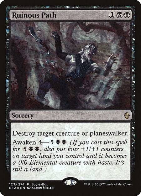 Ruinous Path - Buy-A-Box Promos Magic: The Gathering trading card