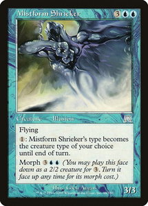 Mistform Shrieker - Onslaught (ONS) #96 - Uncommon Magic: The Gathering Trading Card