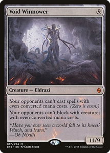 Void Winnower - Battle for Zendikar (BFZ) #17 - Mythic Rare Magic: The Gathering Trading Card