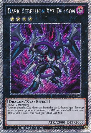 Dark Rebellion Xyz Dragon trading card from 2015 Mega-Tins Dark Rebellion Xyz Dragon - 2015 Mega-Tins YuGiOh trading card