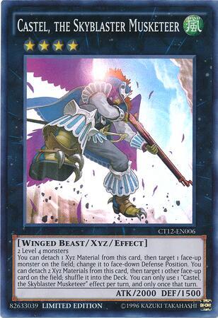 Castel, the Skyblaster Musketeer - 2015 Mega-Tins YuGiOh trading card