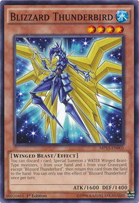 Blizzard Thunderbird - 2015 Mega-Tins Mega Pack (MP15) #MP15-EN005 - Common / Short Print YuGiOh Trading Card