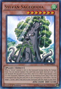 Sylvan Sagequoia - 2015 Mega-Tins Mega Pack (MP15) #MP15-EN016 - Ultra Rare YuGiOh Trading Card