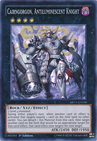 Cairngorgon, Antiluminescent Knight - 2015 Mega-Tins Mega Pack (MP15) #MP15-EN030 - Super Rare YuGiOh Trading Card