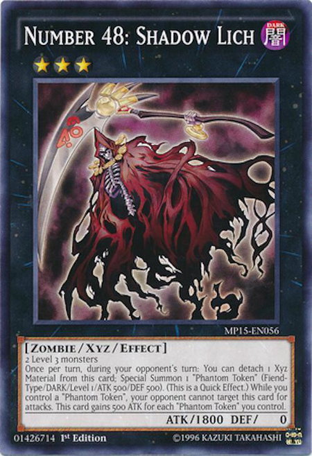 Number 48: Shadow Lich - 2015 Mega-Tins Mega Pack YuGiOh trading card