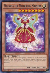 Mozarta the Melodious Maestra - 2015 Mega-Tins Mega Pack (MP15) #MP15-EN072 - Rare YuGiOh Trading Card