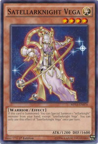 Satellarknight Vega - 2015 Mega-Tins Mega Pack (MP15) #MP15-EN076 - Common / Short Print YuGiOh Trading Card