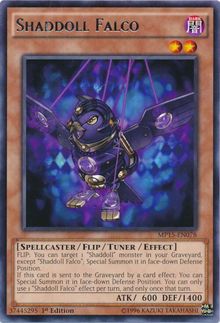 Shaddoll Falco - 2015 Mega-Tins Mega Pack YuGiOh trading card