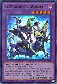 El Shaddoll Winda - 2015 Mega-Tins Mega Pack (MP15) #MP15-EN093 - Ultra Rare YuGiOh Trading Card