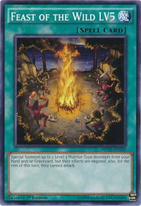 Feast of the Wild LV5 - 2015 Mega-Tins Mega Pack (MP15) #MP15-EN100 - Common / Short Print YuGiOh Trading Card
