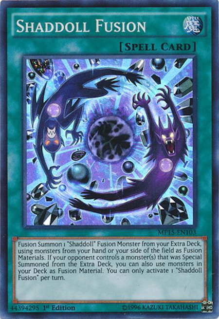 Shaddoll Fusion - 2015 Mega-Tins Mega Pack YuGiOh trading card