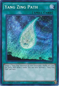 Yang Zing Path - 2015 Mega-Tins Mega Pack (MP15) #MP15-EN105 - Secret Rare YuGiOh Trading Card