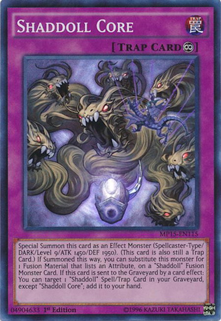 Shaddoll Core - 2015 Mega-Tins Mega Pack YuGiOh trading card