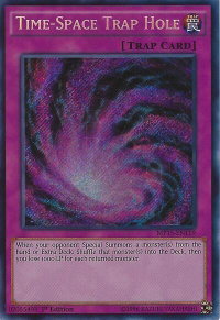 Time-Space Trap Hole - 2015 Mega-Tins Mega Pack (MP15) #MP15-EN119 - Secret Rare YuGiOh Trading Card