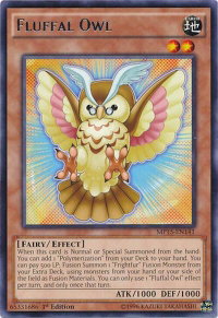 Fluffal Owl - 2015 Mega-Tins Mega Pack (MP15) #MP15-EN141 - Rare YuGiOh Trading Card