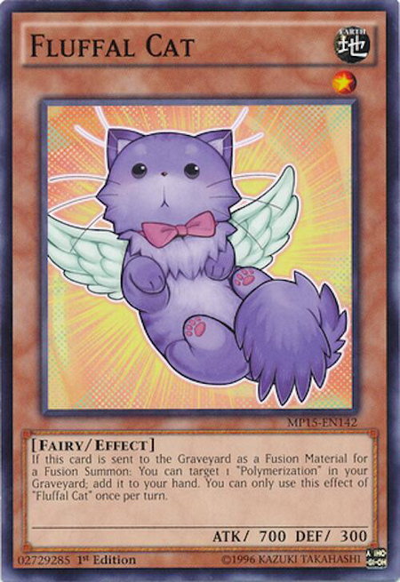 Fluffal Cat - 2015 Mega-Tins Mega Pack YuGiOh trading card