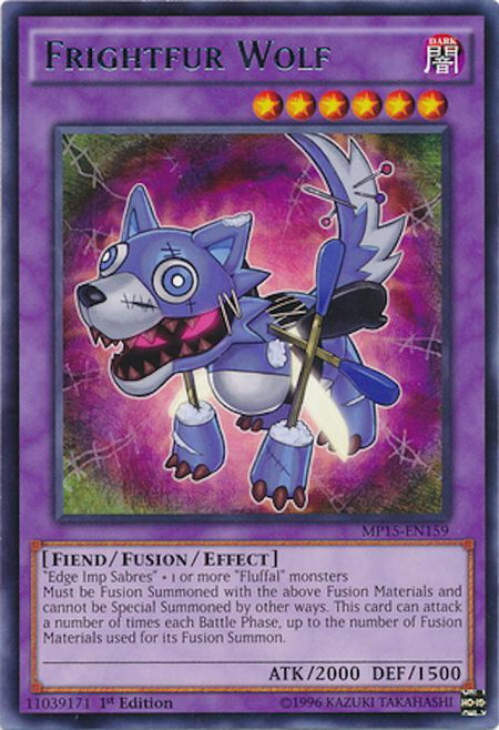 Frightfur Wolf - 2015 Mega-Tins Mega Pack YuGiOh trading card