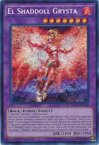 El Shaddoll Grysta - 2015 Mega-Tins Mega Pack (MP15) #MP15-EN160 - Secret Rare YuGiOh Trading Card