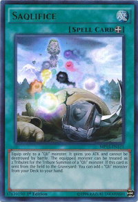 Saqlifice - 2015 Mega-Tins Mega Pack (MP15) #MP15-EN171 - Ultra Rare YuGiOh Trading Card