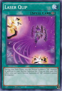 Laser Qlip - 2015 Mega-Tins Mega Pack (MP15) #MP15-EN172 - Common / Short Print YuGiOh Trading Card