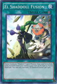 El Shaddoll Fusion - 2015 Mega-Tins Mega Pack (MP15) #MP15-EN174 - Super Rare YuGiOh Trading Card