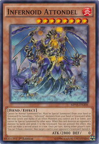 Infernoid Attondel - 2015 Mega-Tins Mega Pack (MP15) #MP15-EN208 - Common / Short Print YuGiOh Trading Card