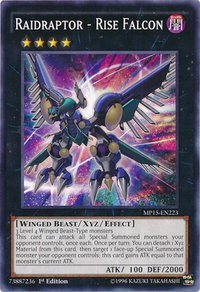 Raidraptor - Rise Falcon - 2015 Mega-Tins Mega Pack (MP15) #MP15-EN223 - Common / Short Print YuGiOh Trading Card