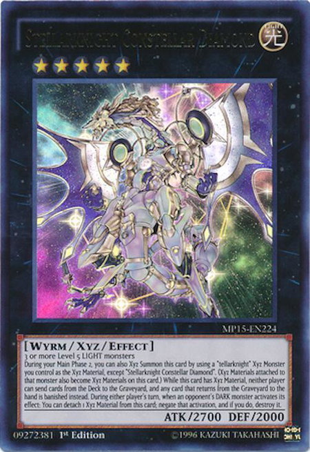 Stellarknight Constellar Diamond - 2015 Mega-Tins Mega Pack YuGiOh trading card