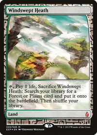 Windswept Heath - Zendikar Expeditions (EXP) #20 - Mythic Magic: The Gathering Trading Card