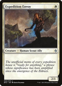 Expedition Envoy - Battle for Zendikar (BFZ) #24 - Uncommon Magic: The Gathering Trading Card