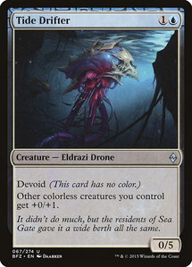 Tide Drifter - Battle for Zendikar (BFZ) #67 - Uncommon Magic: The Gathering Trading Card