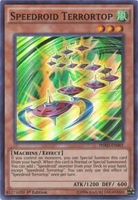 Speedroid Terrortop - High-Speed Riders (HSRD) #HSRD-EN001 - Super Rare YuGiOh Trading Card