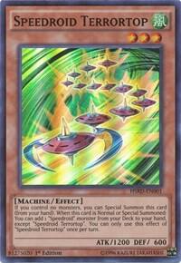 Speedroid Terrortop trading card from High-Speed Riders Speedroid Terrortop - High-Speed Riders YuGiOh trading card