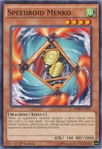Speedroid Menko - High-Speed Riders YuGiOh trading card
