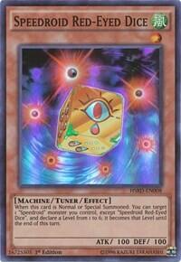 Speedroid Red-Eyed Dice - High-Speed Riders (HSRD) #HSRD-EN008 - Super Rare YuGiOh Trading Card