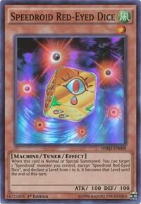 Speedroid Red-Eyed Dice - High-Speed Riders YuGiOh trading card