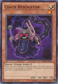 Chain Resonator - High-Speed Riders (HSRD) #HSRD-EN018 - Common / Short Print YuGiOh Trading Card