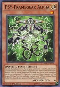 PSY-Framegear Alpha - High-Speed Riders (HSRD) #HSRD-EN029 - Common / Short Print YuGiOh Trading Card