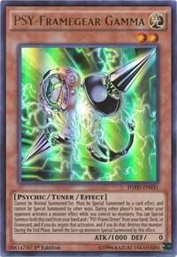 PSY-Framegear Gamma trading card from High-Speed Riders PSY-Framegear Gamma - High-Speed Riders YuGiOh trading card