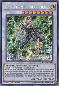 PSY-Framelord Omega trading card from High-Speed Riders PSY-Framelord Omega - High-Speed Riders YuGiOh trading card