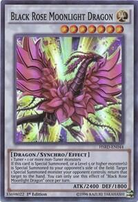 Black Rose Moonlight Dragon - High-Speed Riders (HSRD) #HSRD-EN044 - Super Rare YuGiOh Trading Card